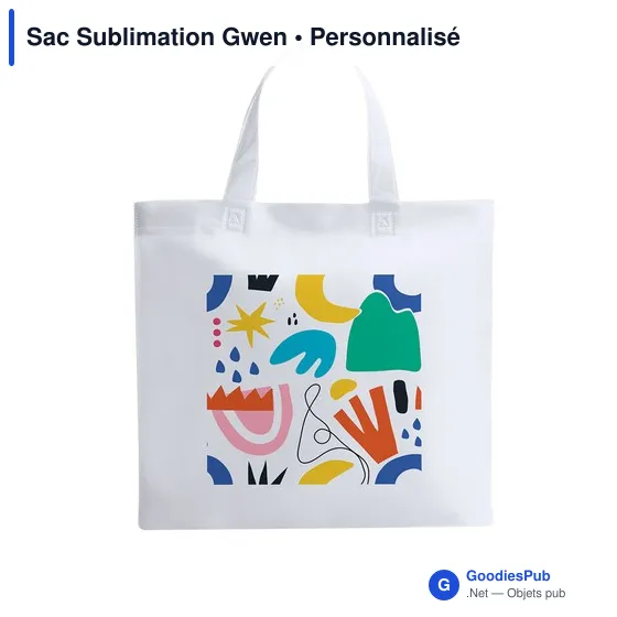 Tote bag personnalisable avec logo pour entreprises et événements - Image 3