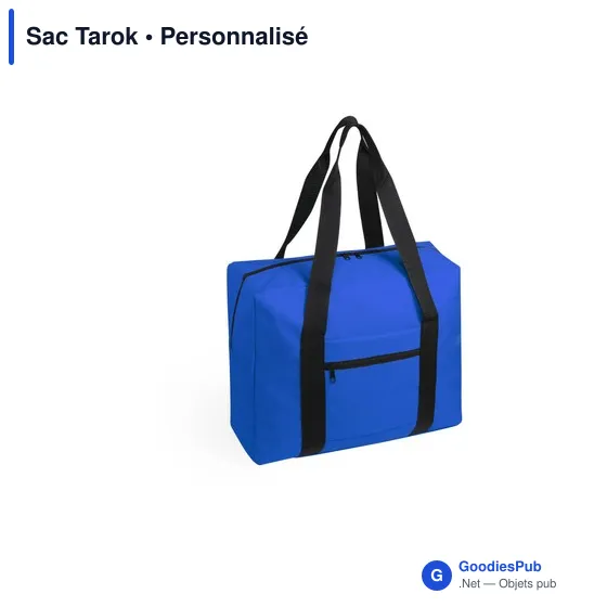 Sac de sport personnalisable Tarok avec logo pour entreprises - Image 5