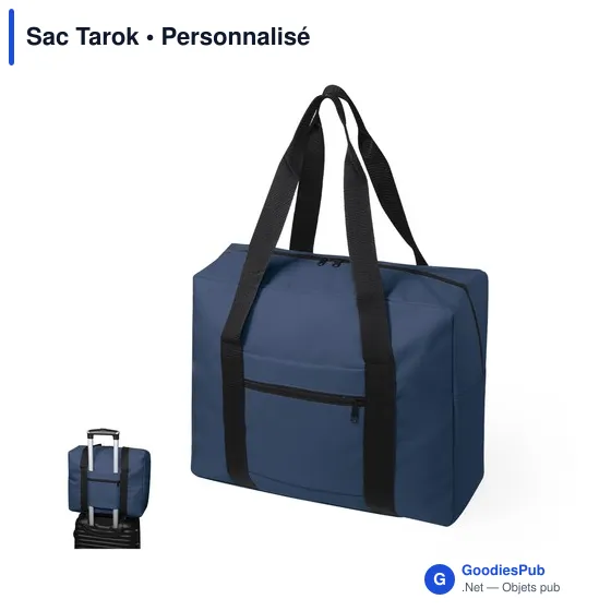 Sac de sport personnalisable Tarok avec logo pour entreprises - Image 6
