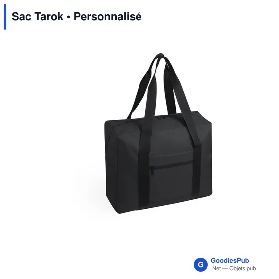Sac de sport personnalisable Tarok avec logo pour entreprises - Image 9