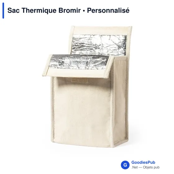 Tote bag isotherme personnalisable avec logo pour entreprises - Image 2