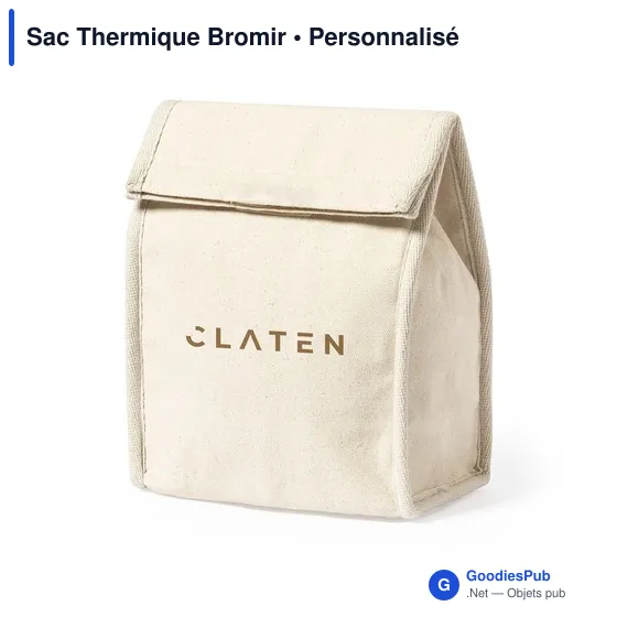 Tote bag isotherme personnalisable avec logo pour entreprises - Image 4