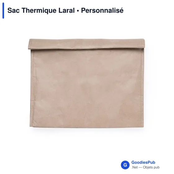 Sac thermique personnalisable Laral avec logo pour entreprises - Image 2