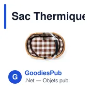 Sac Thermique Picnic Halbax - Miniature 4