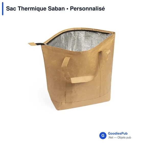 Sac isotherme personnalisable avec logo pour entreprises - Image 2
