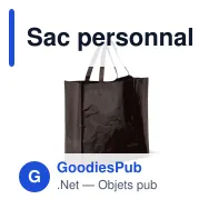 Sac personnalisable en PP tissé laminé 45 x 18 x 45 cm avec logo - Laminé - Miniature 3