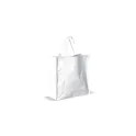 Variante Blanc - Sac personnalisable en PP tissé laminé 45 x 18 x 45 cm avec logo - Laminé