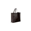 Variante Noir - Sac personnalisable en PP tissé laminé 45 x 18 x 45 cm avec logo - Laminé