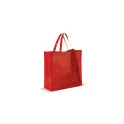 Variante Rouge - Sac personnalisable en PP tissé laminé 45 x 18 x 45 cm avec logo - Laminé