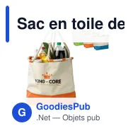 Sac en toile de coton personnalisable 380 g/m² avec logo - Coloris - Miniature 1