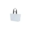 Variante blanc - Sac shopping personnalisable Torvik avec logo - Rouge