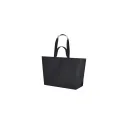Variante noir - Sac shopping personnalisable Torvik avec logo - Rouge