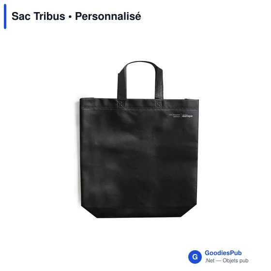 Tote bag personnalisé pour logo entreprise - Sac shopping éco-responsable - Image 2