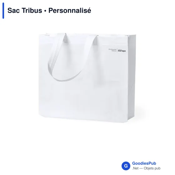 Tote bag personnalisé pour logo entreprise - Sac shopping éco-responsable - Image 4