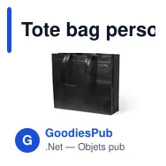 Tote bag personnalisé pour logo entreprise - Sac shopping éco-responsable - Miniature 6