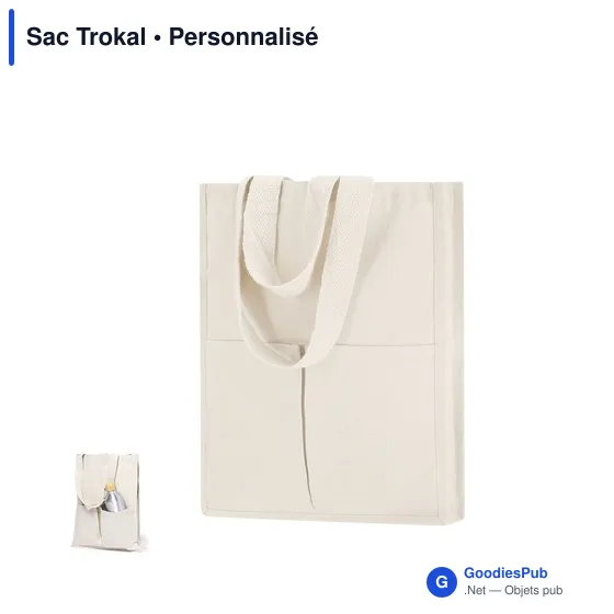 Tote bag personnalisable avec logo pour entreprises - Image 1