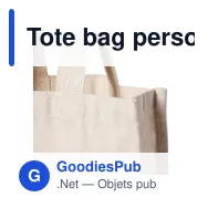 Tote bag personnalisable avec logo pour entreprises - Miniature 5