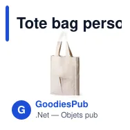 Tote bag personnalisable avec logo pour entreprises - Miniature 8