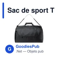 Sac de sport Tronen personnalisable avec logo pour entreprises - Miniature 2