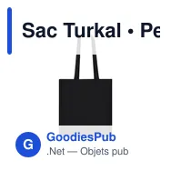 Sac Turkal - Miniature 1