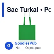 Sac Turkal - Miniature 10