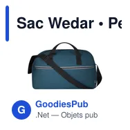 Sac Wedar - Miniature 1