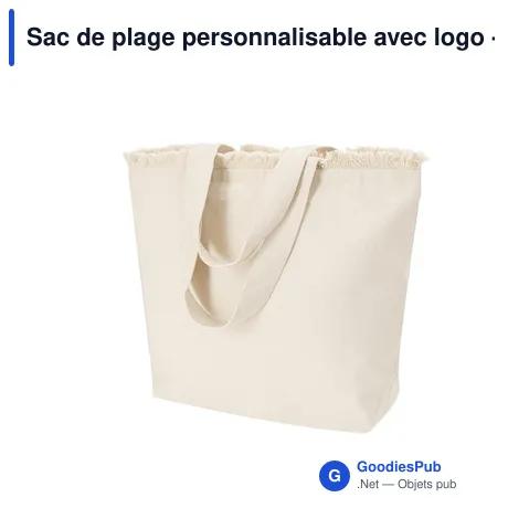 Sac de plage personnalisable avec logo - Sac Whistler