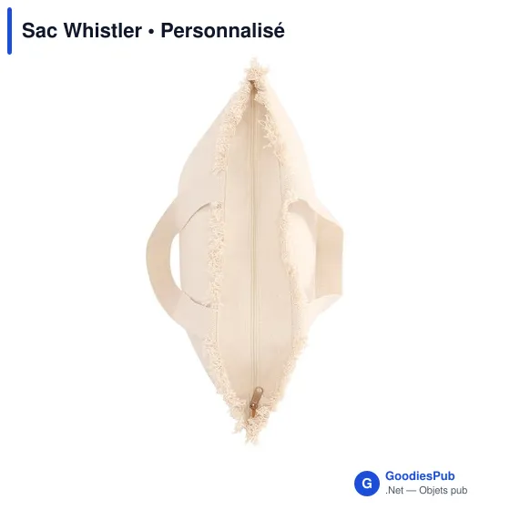 Sac de plage personnalisable avec logo - Sac Whistler - Image 6