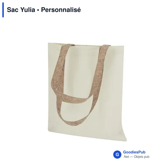 Tote bag personnalisable avec logo pour entreprises - Image 1