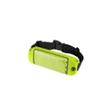 Variante jaune - Sacoche banane personnalisable Joy avec logo - Élasthanne