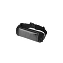 Variante noir - Sacoche banane personnalisable Joy avec logo - Élasthanne