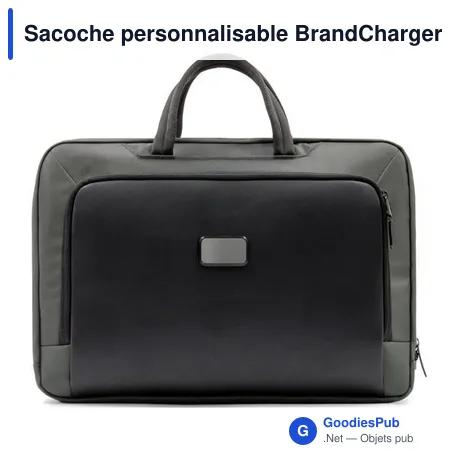 Sacoche personnalisable BrandCharger Zenith avec logo