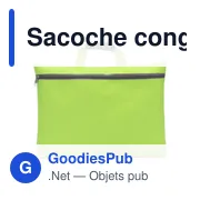Sacoche congrès en polyester Elfrieda - Miniature 6