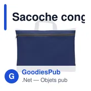 Sacoche congrès en polyester Elfrieda - Miniature 8