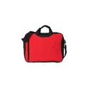 Variante rouge - Sacoche congrès personnalisable en polyester avec logo - Nicola