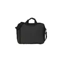 Variante noir - Sacoche congrès personnalisable en polyester avec logo - Nicola