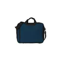 Variante bleu - Sacoche congrès personnalisable en polyester avec logo - Nicola