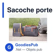 Sacoche porte-documents personnalisable en feutre rPET Amelia avec logo - Miniature 9