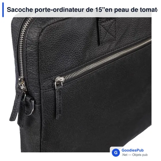 Sacoche porte-ordinateur personnalisable Lillian avec logo - Image 12