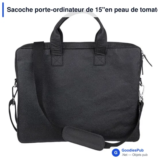 Sacoche porte-ordinateur personnalisable Lillian avec logo - Image 5
