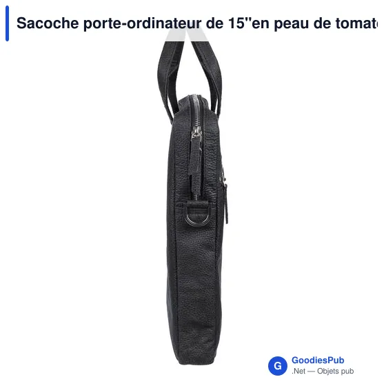 Sacoche porte-ordinateur personnalisable Lillian avec logo - Image 6