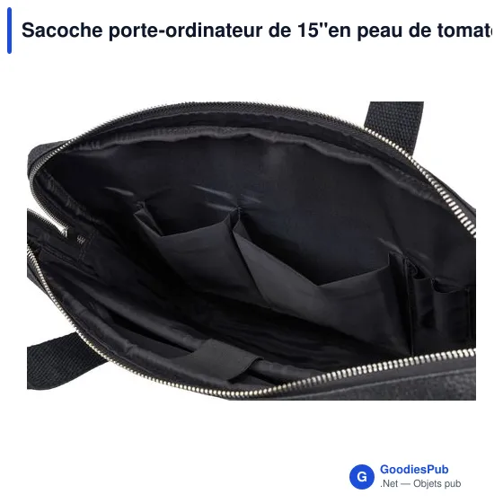 Sacoche porte-ordinateur personnalisable Lillian avec logo - Image 9