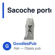 Sacoche porte-ordinateur personnalisable 15'' avec logo - Floyd - Miniature 5