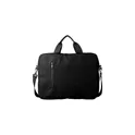 Variante noir - Sacoche porte-ordinateur personnalisable 15'' avec logo - Floyd
