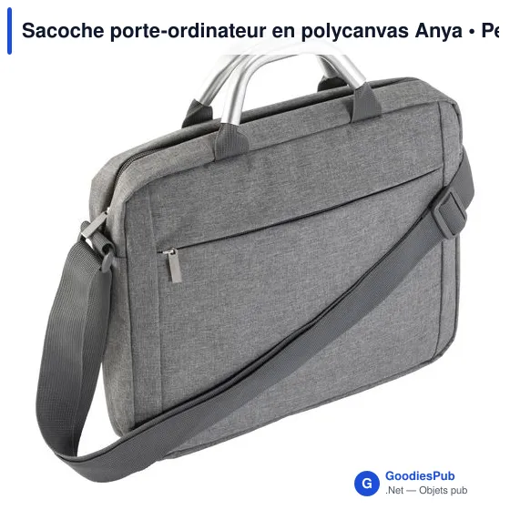 Sacoche porte-ordinateur personnalisable Anya avec logo - Image 4