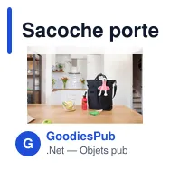 Sacoche porte-ordinateur personnalisable en polyester 900D - Deanavec logo - Miniature 11