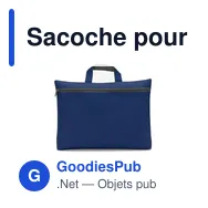Sacoche pour documents personnalisable avec logo - modèle vert clair - Miniature 3