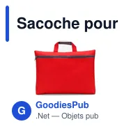 Sacoche pour documents personnalisable avec logo - modèle vert clair - Miniature 5