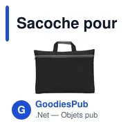Sacoche pour documents personnalisable avec logo - modèle vert clair - Miniature 7