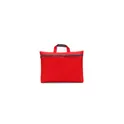 Variante rouge - Sacoche pour documents personnalisable avec logo - modèle vert clair